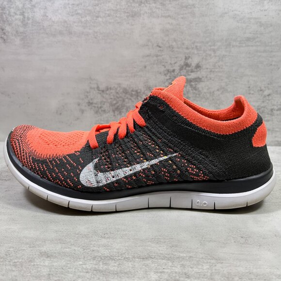 Nike Free 4.0 Flyknit Running Shoes - Women's Size 8 - Picture 1 of 10